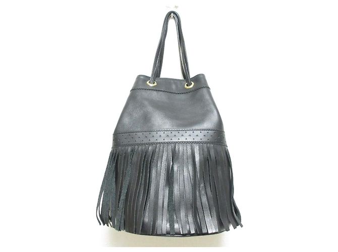 Autre Marque Borsa 2way in pelle J&M Davidson Carnival Nero - vista 2