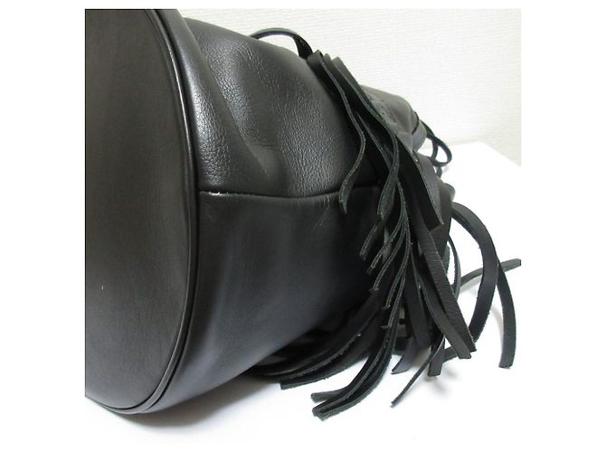 Autre Marque Borsa 2way in pelle J&M Davidson Carnival Nero - vista 5