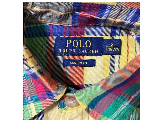 Camicia a quadri Polo Ralph Lauren Multicolore Giallo - vista 4