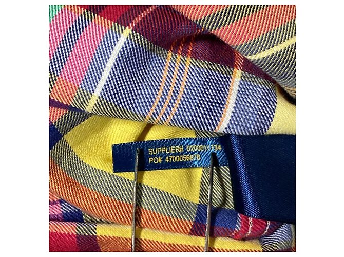 Camicia a quadri Polo Ralph Lauren Multicolore Giallo - vista 6