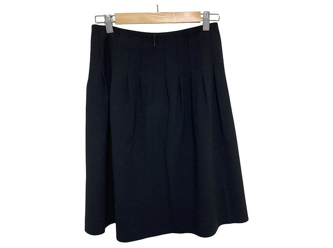 Autre Marque Falda Rene Tuck Negro - vista 3