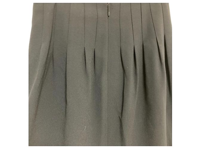 Autre Marque Falda Rene Tuck Negro - vista 4