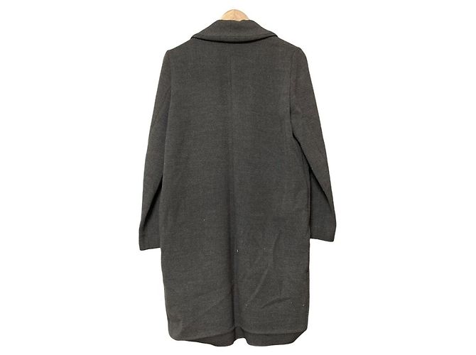 Autre Marque Sov DOUBLE STANDARD CLOTHING Long Coat Castaño - vista 2