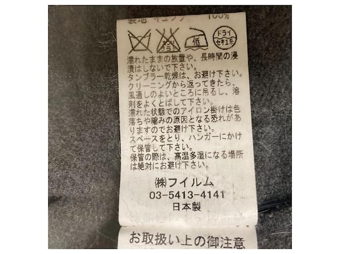 Autre Marque Sov DOUBLE STANDARD CLOTHING Long Coat Castaño - vista 7