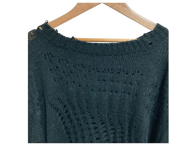 Autre Marque Top de punto grunge GRACE CONTINENTAL Negro - vista 4