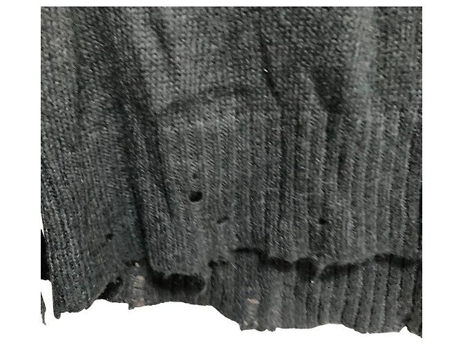 Autre Marque Top de punto grunge GRACE CONTINENTAL Negro - vista 5