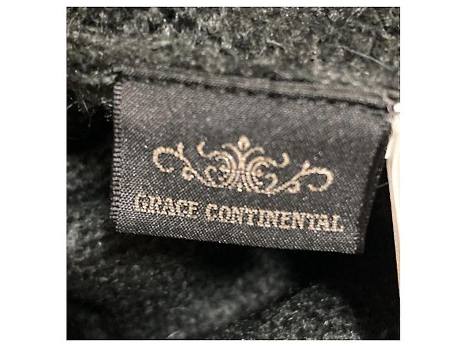 Autre Marque Top de punto grunge GRACE CONTINENTAL Negro - vista 7