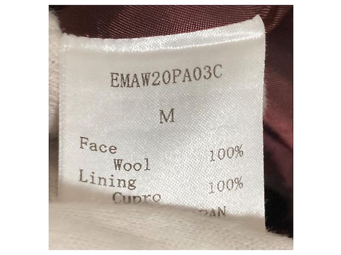 Autre Marque EZUMi Hose aus Wolle mit Glen-Check-Muster Weiß - Ansicht 7