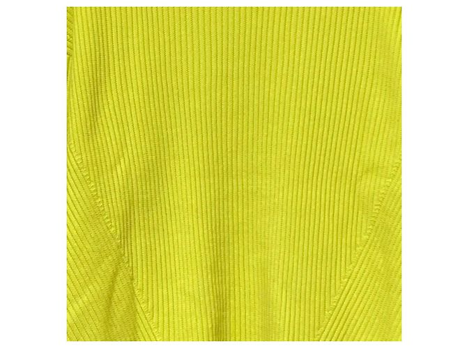 Autre Marque Suéter de punto de lana con cuello alto Ballsey Amarillo - vista 2