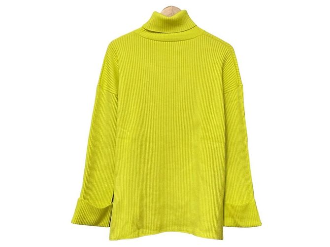 Autre Marque Suéter de punto de lana con cuello alto Ballsey Amarillo - vista 3