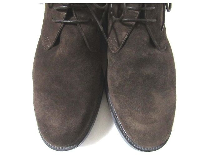 Bally Wildleder-Stiefel Braun - Ansicht 4