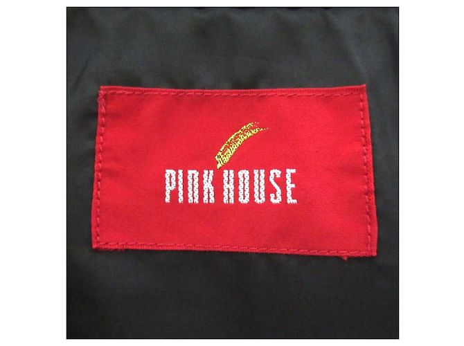 Autre Marque Chaqueta con capucha de plumón PINK HOUSE Negro - vista 8