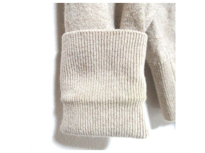 Maglione in lana lavorato a maglia Gucci Beige - vista 7