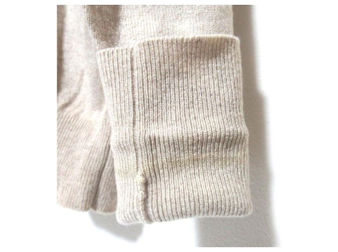 Maglione in lana lavorato a maglia Gucci Beige - vista 8