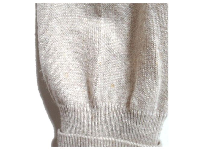 Maglione in lana lavorato a maglia Gucci Beige - vista 9