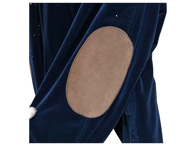 Autre Marque Chaqueta de terciopelo entallada Dsquared2 Azul Azul marino - Ansicht 5