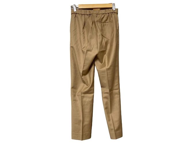 Pantaloni in flanella eleganti Theory Beige - vista 2