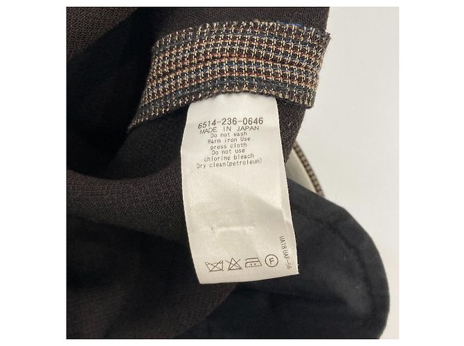 Autre Marque Drawer Wollhose mit Karomuster Braun - Ansicht 3
