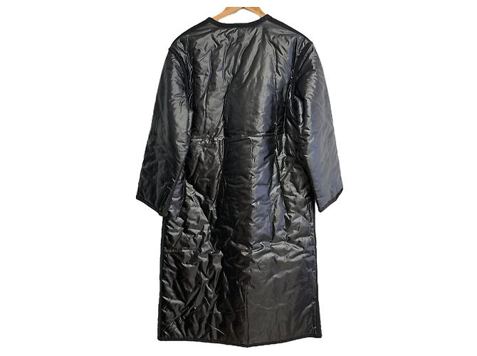 Autre Marque Abrigo de lana 2way BACCA Negro - vista 3