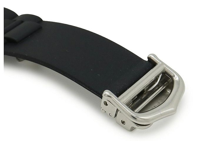 Cartier Must21 Chronoscaph Edelstahl Quarz Chronograph Schwarz - Ansicht 7