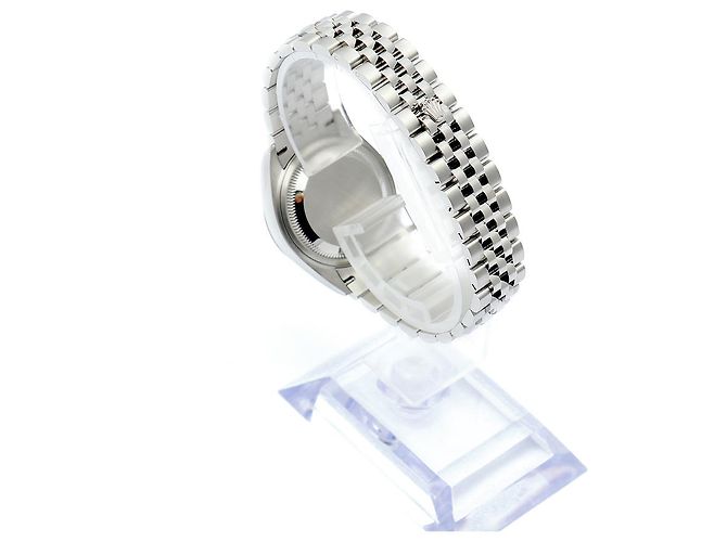 Rolex Datejust MOP Pearl Oyster Steel Uhr Weiß - Ansicht 6