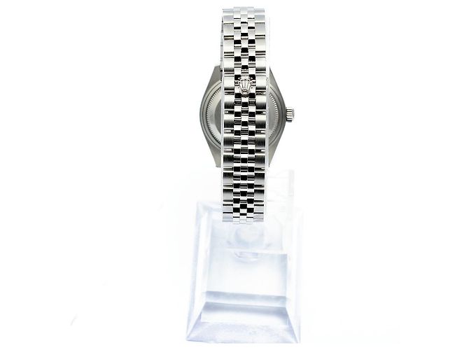 Rolex Datejust MOP Pearl Oyster Steel Uhr Weiß - Ansicht 7