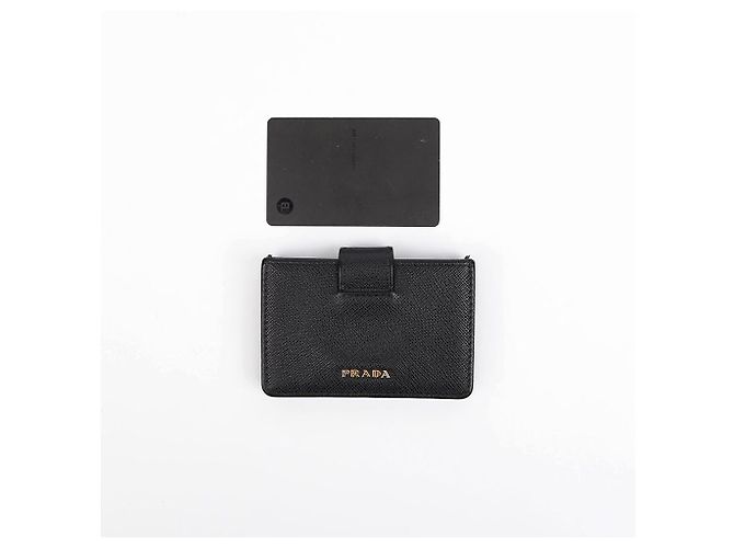 Prada Damenkartenetui Vittelo Move Accordion Black - Ansicht 9