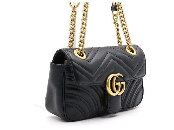 Marmont Gucci Mini borsa a tracolla con catena e borsa a tracolla - vista 3