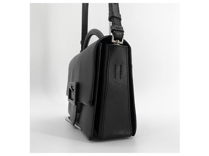 Maison Martin Margiela Bolsa Tote com fivela e Bolsa de ombro Preto - vista 14