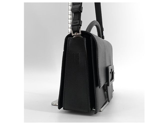 Maison Martin Margiela Bolsa Tote com fivela e Bolsa de ombro Preto - vista 15