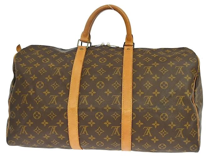 Louis Vuitton Keepall Monogram 50 Marrone - vista 2