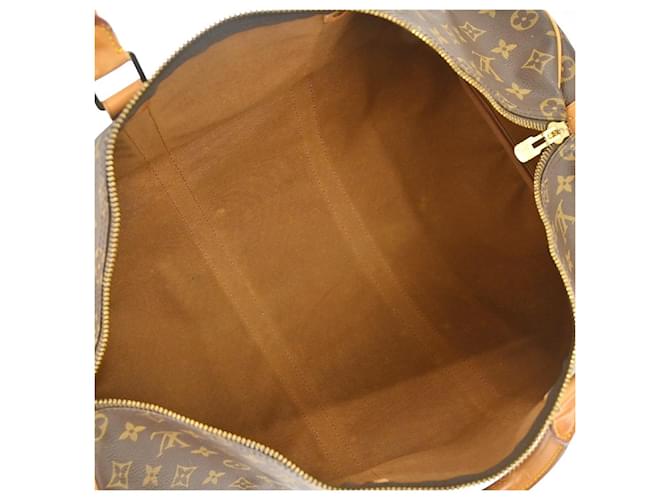 Louis Vuitton Keepall Monogram 50 Marrone - vista 3