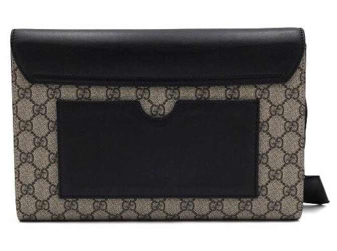 Gucci Clutch da donna GG Supreme Padlock - vista 4
