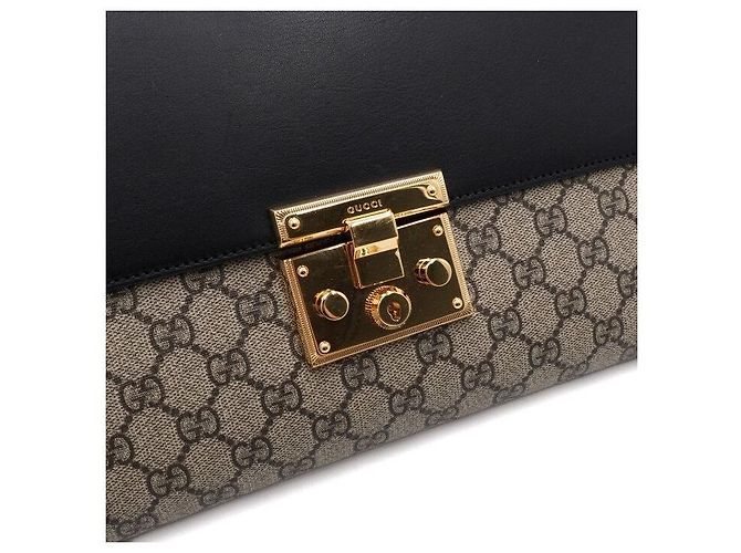 Gucci Clutch da donna GG Supreme Padlock - vista 8
