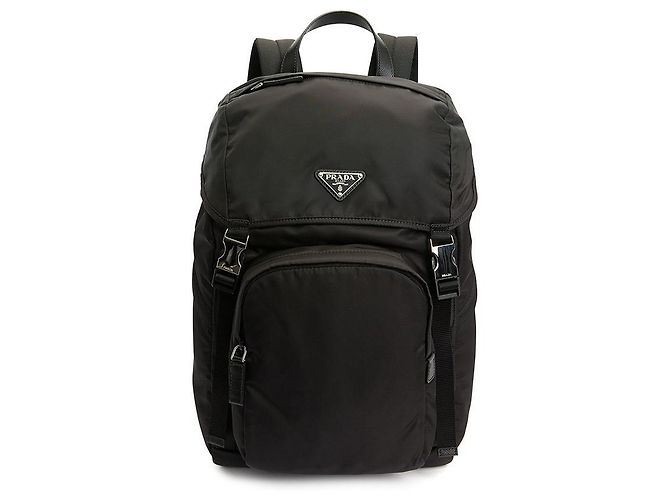 Prada Zaino in nylon da uomo HOL Nero - vista 2