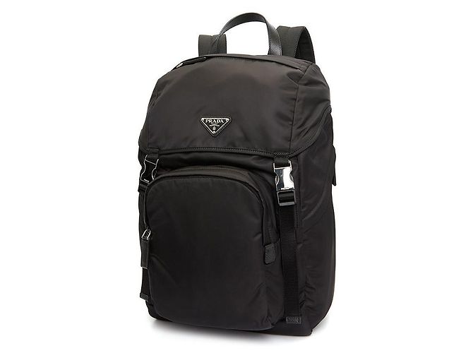 Prada Zaino in nylon da uomo HOL Nero - vista 3