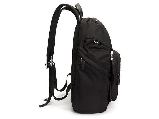 Prada Zaino in nylon da uomo HOL Nero - vista 4
