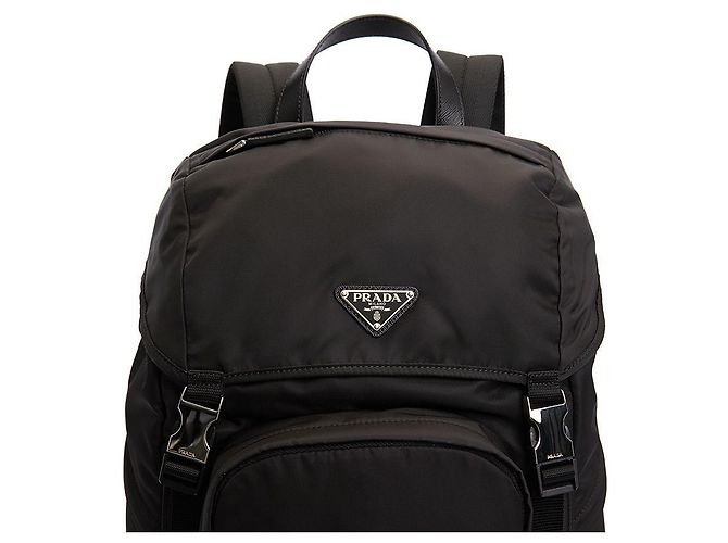 Prada Zaino in nylon da uomo HOL Nero - vista 7
