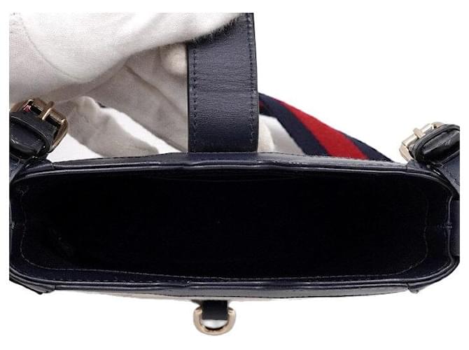 Gucci Piccola borsa a secchiello a tracolla e borsa a tracolla Nero - vista 5