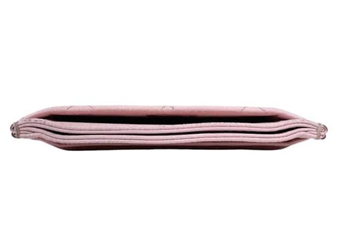 Chanel Tarjetero Classic Caviar Rosa - vista 7