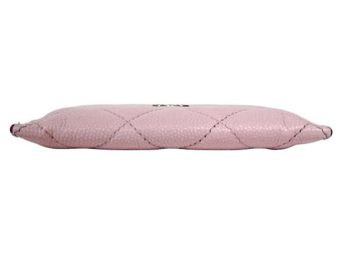 Chanel Tarjetero Classic Caviar Rosa - vista 8