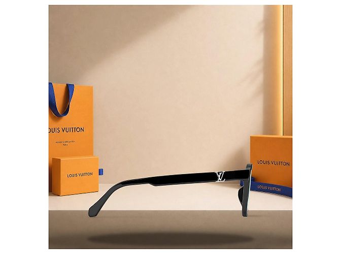 Louis Vuitton Occhiali da Sole Hit Pilot Square Verde - vista 3