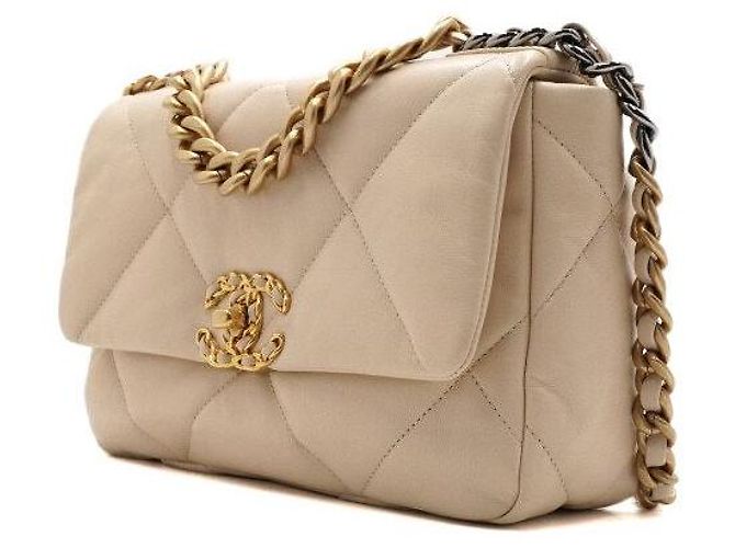 Chanel Borsa Tote Flapbag e Borsa a Tracolla con Patta Nero - vista 3