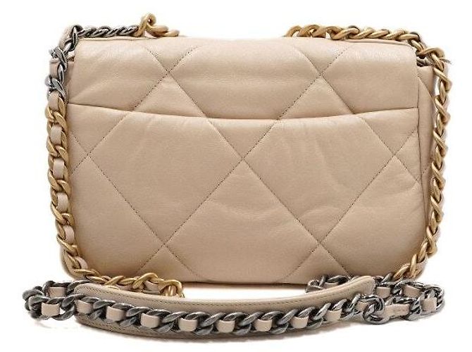 Chanel Borsa Tote Flapbag e Borsa a Tracolla con Patta Nero - vista 5