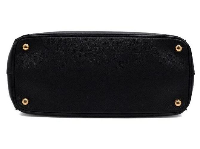 Prada Borsa Tote e Borsa a Spalla SAFFIANO LUX Black - vista 6