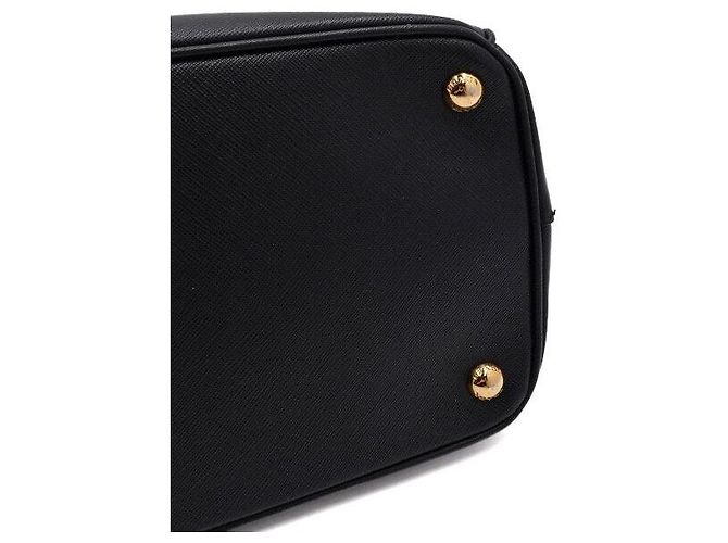 Prada Borsa Tote e Borsa a Spalla SAFFIANO LUX Black - vista 7