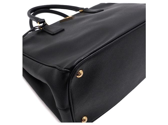 Prada Borsa Tote e Borsa a Spalla SAFFIANO LUX Black - vista 8