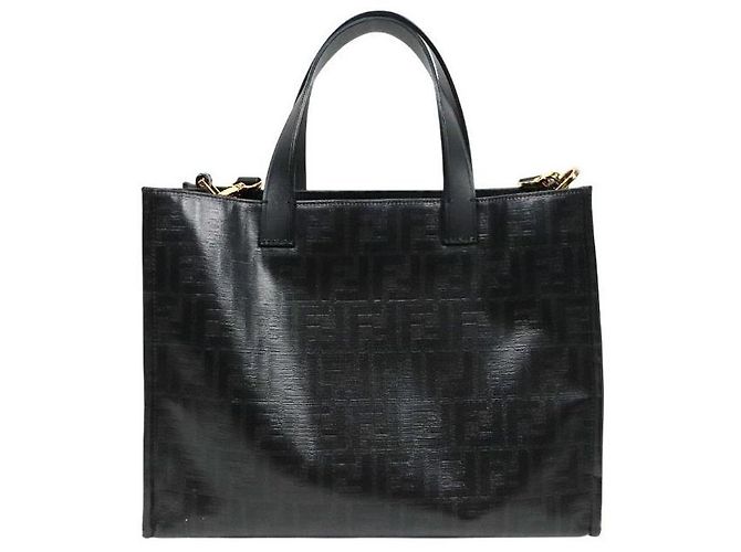 Fendi Jukka Tote Bag Schwarz - Ansicht 3