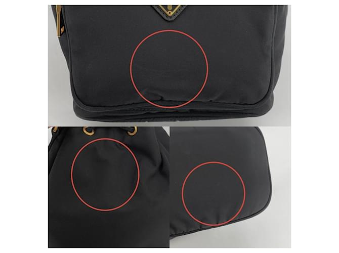 Prada Borsa a secchiello in Re-Nylon Pocono Nero - vista 8
