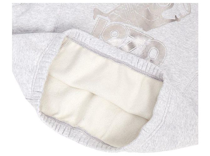 Kenzo Fleece-Sweatshirt für Kinder (Größe für Erwachsene verfügbar) Silber - Ansicht 6